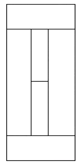 順達鋁窗 鋁窗花款式 No.73